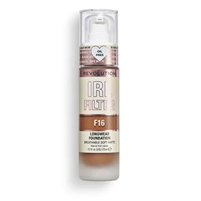 Image of Makeup Revolution IRL Filter Longwear Foundation 23ml (Various Shades) F16