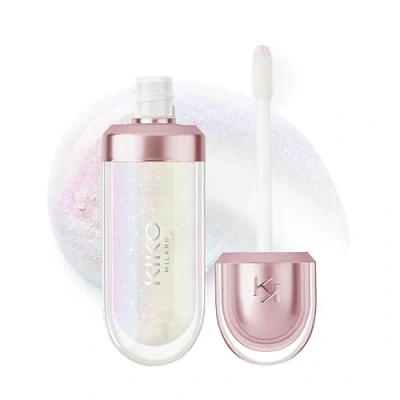 Image of KIKO Milano Exclusive 3D Hydra Lip Oil 6.5ml (Various Shades) 01 Milky Way