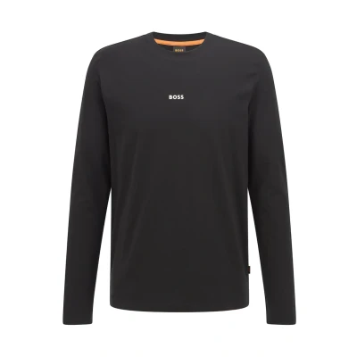 Image of BOSS Tchark Long sleeved top, Men&#039;s, Size: 4XL, Black