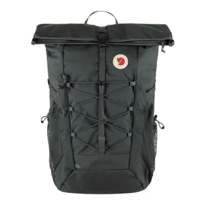 Image of Fjällräven Abisko HIKE Foldsack Rucksack, Size: One Size, Iron grey