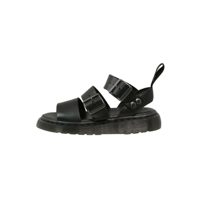 Image of Dr. Martens Gryphon Sandals, Size: 9.5, Black Leather