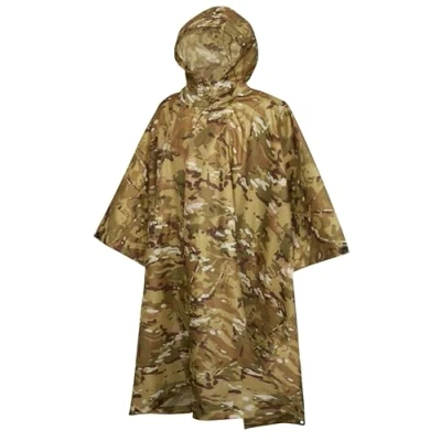 Image of Brandit Poncho Waterproof jacket, Men&#039;s, Size: One Size, Tactical camo