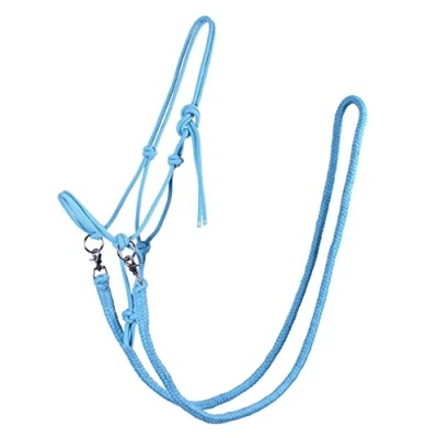 Image of QHP rope halter with rein
