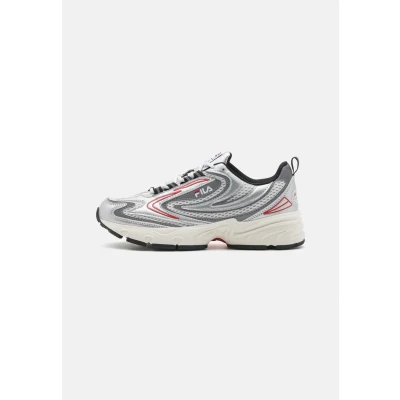 Image of Fila Actix Retro Trainers, Women&#039;s, Size: 4.5, Silver Imitation leather/ textile
