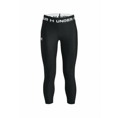 Image of Under Armour Warmup Ankle CROP Leggings Black for kids, Size: 18 20y,