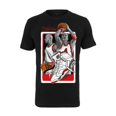 Image of Mister Tee Ballin HARD 1991 Print Tshirt, Men&#039;s, Size: Small, Black