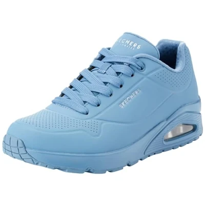 Image of Skechers Sport UNO Trainers, Men&#039;s, Size: 7.5, Blue High quality imitation leather