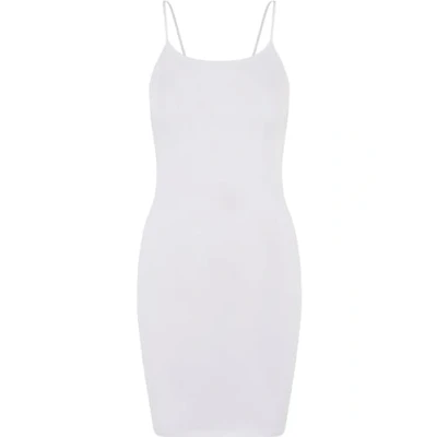 Image of Urban Classics Women&#039;s Ladies Stretch Jersey Slim Dress, White, XL