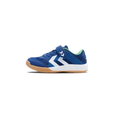 Image of Hummel Multiplay Stable Training shoe for kids, Size: 13.5K, Navy Synthetics