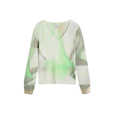 Image of Desigual SOFT Jumper, Women&#039;s, Size: 14, Green
