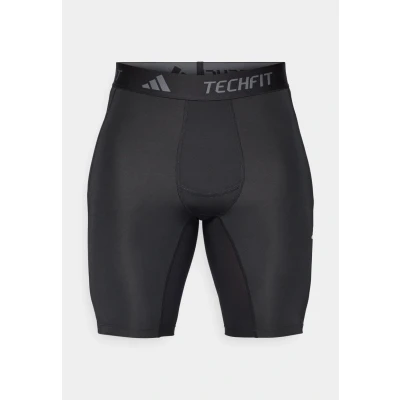 Image of adidas Performance Techfit Short Leggings, Men&#039;s, Size: XS, Black