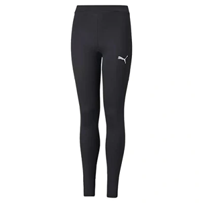 Image of Puma LIGA Baselayer LONG Unisex Leggings for kids, Size: 5 6y, Black