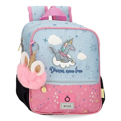 Image of Enso Dreams Come True Small Backpack, Multicoloured, Mochila Preescolar Adaptable a Carro, Backpack 32