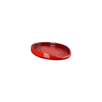Image of Le Creuset Spoon holder Oval Cherry red