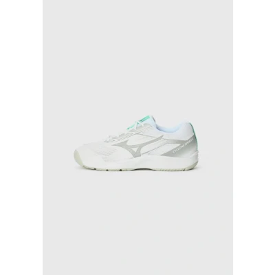 Image of Mizuno CYCLONE SPEED 5 Volleyball Shoes White/Black/Frozen Emerald Women/Men Size 7,5