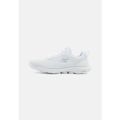 Image of Skechers Women&#039;s GO Walk 7 Clear Path, White Textile Trim, 4 UK