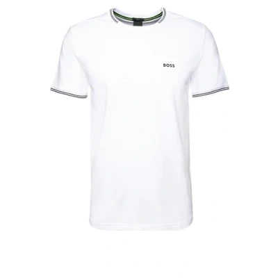Image of BOSS TAUL Basic Tshirt, Men&#039;s, Size: XS, White