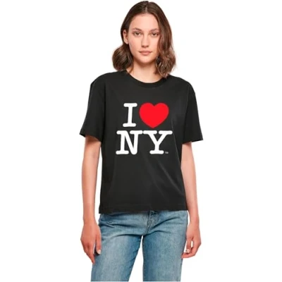 Image of MERCHCODE Women&#039;s T Shirt, Black, M