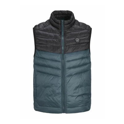 Image of Jack &amp; Jones PLUS SIZE Waistcoat, Men&#039;s, Size: 2XL, Black