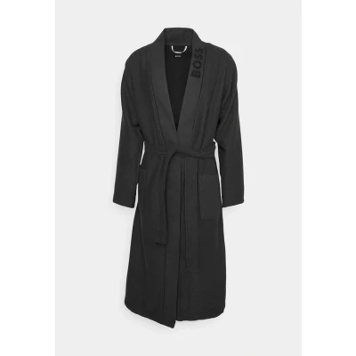 Image of BOSS Kimono Dressing gown, Men&#039;s, Size: Large, Black