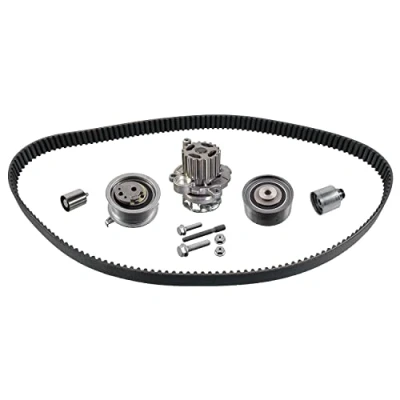 Image of Water Pump &amp; Timing Belt Set FEBI BILSTEIN 45117