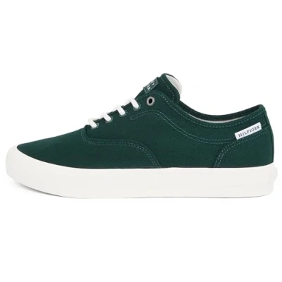 Image of Tommy Hilfiger VULC LOW Trainers, Men&#039;s, Size: 10, Hunter Textile