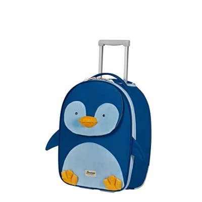 Image of Samsonite Happy Sammies Eco Upright XS Kindergepäck, 45 cm, 22.5 L, Blau (Penguin Peter)