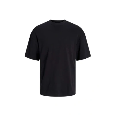 Image of Jack &amp; Jones Jjeurban EDGE TEE O NECK Basic Tshirt, Men&#039;s, Size: Small, Schwarz