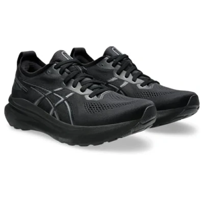 Image of Asics Gelkayano 31 Stability running shoes, Men&#039;s, Size: 6.5, Black Textile/synthetics