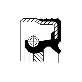 Image of Shaft Seal, automatic transmission CORTECO 49489929