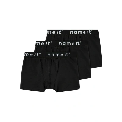 Image of Name it 3 PACK Pants for kids, Size: 1 1.5y, Black