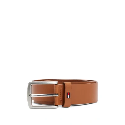 Image of Tommy Hilfiger Men&#039;s Fixed Belt, Brown (Cognac), 90