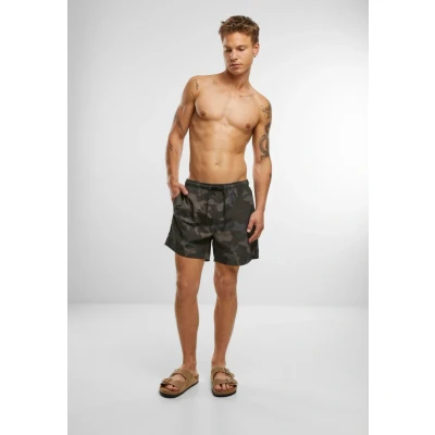Image of Brandit Men&#039;s Swimshorts Swim Trunks, Dark Camo, L