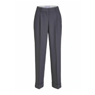 Image of JJXX Women&#039;s Jxmary Pleat Fu Mw Pant TLR Noos, Asphalt, 24W / 30L
