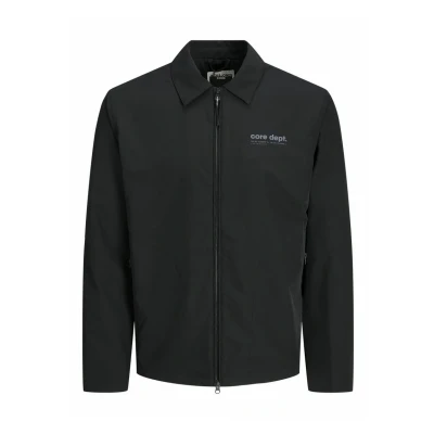 Image of Jack &amp; Jones Jcotrack Shacket Summer jacket, Men&#039;s, Size: Small, Black