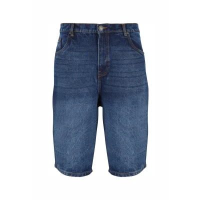 Image of Urban Classics Heavy Denim shorts, Men&#039;s, Size: XL, New dark blue washed