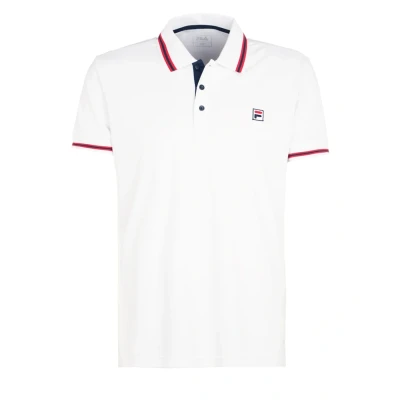 Image of Fila PIRO Polo shirt, Men&#039;s, Size: Small, Weiß