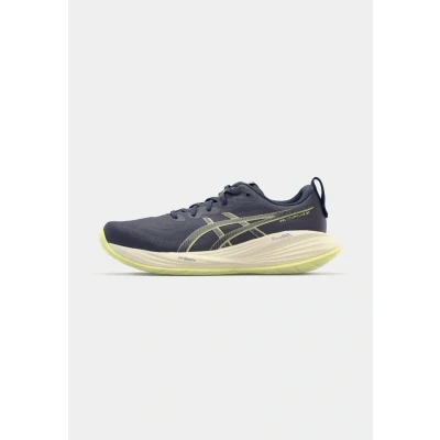 Image of ASICS Men&#039;s Gel Cumulus 27 Sneaker, Indigo Fog Lucid Yellow, 11 UK