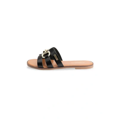 Image of Les Tropeziennes Girl Hamia Shoes City Mule and Clog, Black, 36 EU