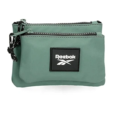 Image of Reebok Elsie Two Compartment Toiletry Bag, Neceser Dos Compartimentos, Green, Bag