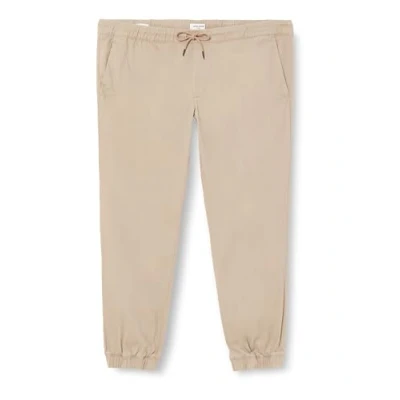 Image of Jack &amp; Jones Jpstgordon Jjdave Trousers, Men&#039;s, Size: 36R, Crockery