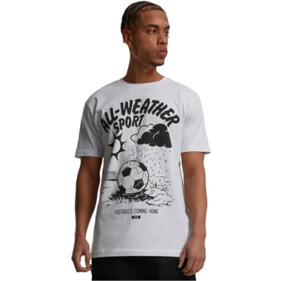 Image of MERCHCODE Men&#039;s T Shirt, White, 3XL