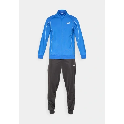 Image of Puma Piping SUIT SET Tracksuit, Men&#039;s, Size: XL, Mountain blue
