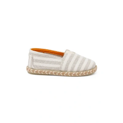 Image of Pisamonas Rayas TIPO Camping CON ELÁSTICO Espadrilles for kids, Size: 11K, Gris Textile