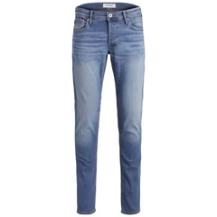 Image of Blue Cotton Jeans &amp; Pant