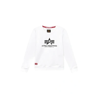 Image of Alpha Industries Basic KIDS/TEENS Sweatshirt for kids, Size: 8y, White