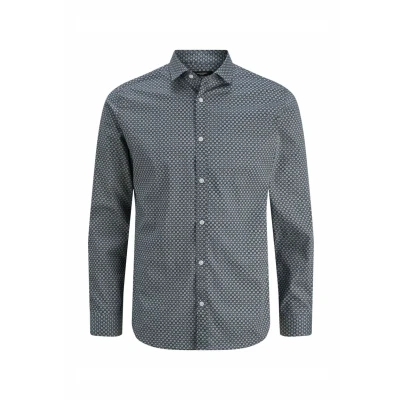 Image of Jack &amp; Jones Premium Shirt, Men&#039;s, Size: Small, Navy blazer