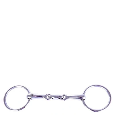 Image of BR double jointed loose ring snaffle pony 14 mm ø 55