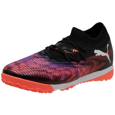 Image of Puma Future 8 Match TT Astro turf trainers, Men&#039;s, Size: 13, Black/white/glowing red Textile/synthetics