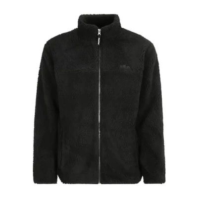 Image of Fila Men&#039;s Braunlage Sherpa Fleece Jacket, black, L